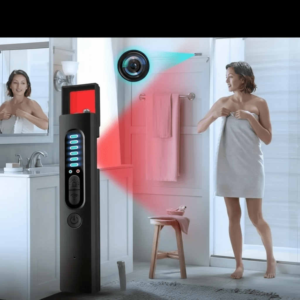 GuardScan 4-i-1 Anti-Overvåkningsdetektor med lang batterilevetid for personvern