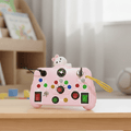 LuminaPlay Lysende Montessori Multisensorisk Læringsbrett for Småbarn 2 til 4 år