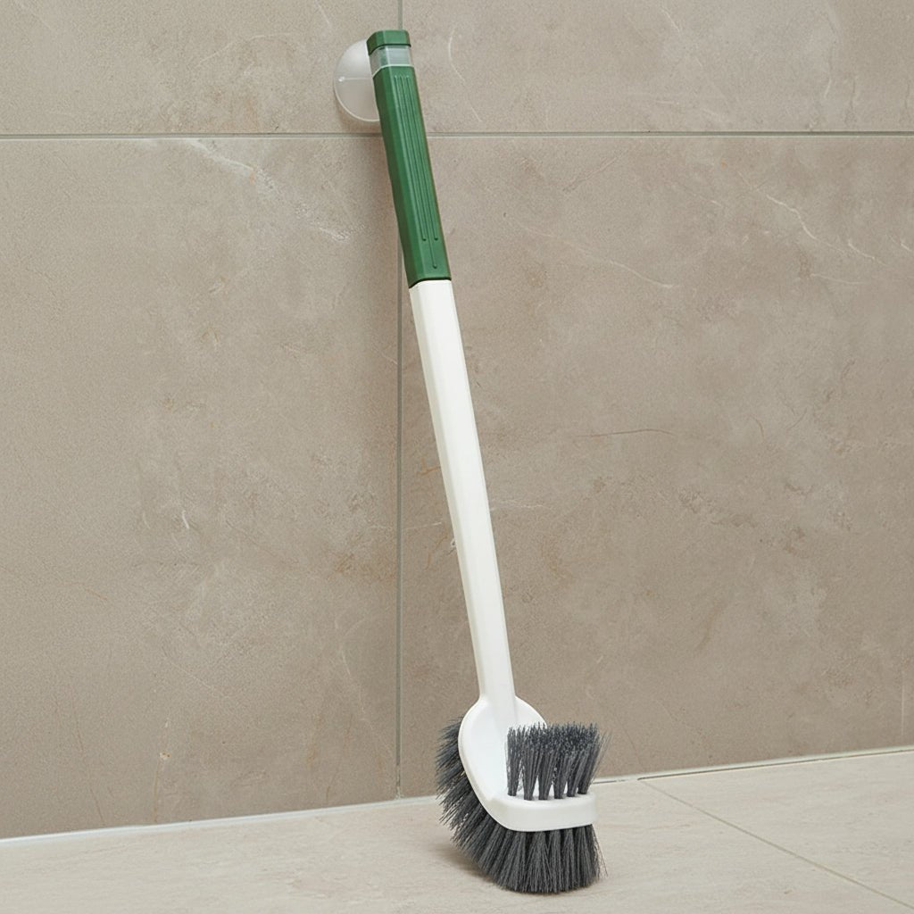 BrightReach falra szerelhető, kétoldalas WC-kefe alapos mélytisztításhoz