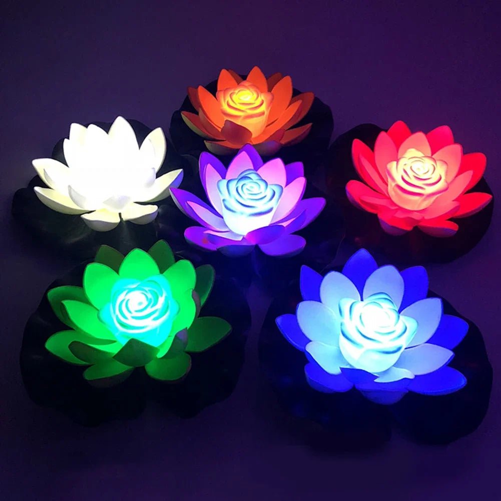 AquaGlow Floating LED Pond Light With Soft Ambient Glow Waterproof