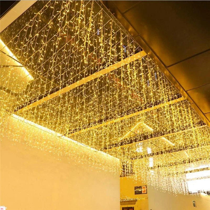 AuraGlow 5m LED String Lights With 8 Modes For Indoor And Outdoor Home Decor