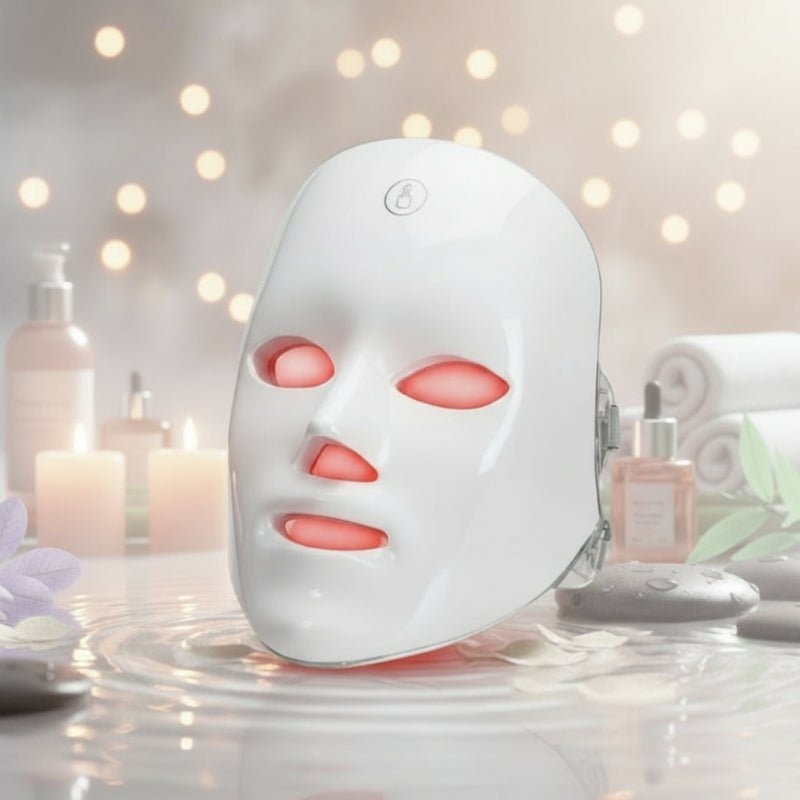 LuminaWave Wireless LED Light Therapy Mask With 7 Modes For Home Use Radiant Skin