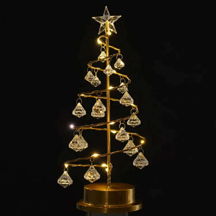 AuroraLeaf Luxurious Elegant LED Christmas Tree With Warm Glow For Home Office