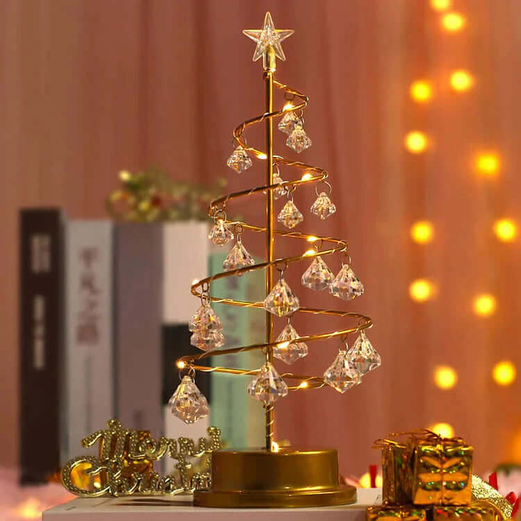 AuroraLeaf Luxurious Elegant LED Christmas Tree With Warm Glow For Home Office