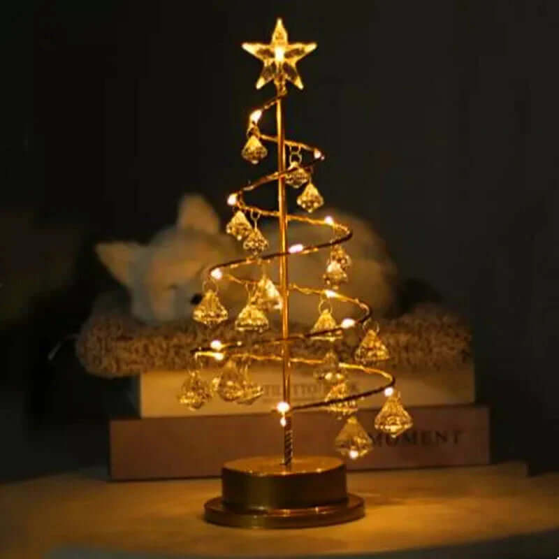 AuroraLeaf Luxurious Elegant LED Christmas Tree With Warm Glow For Home Office