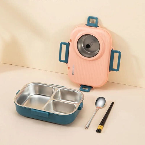 AeroFresh Edelstahl-Lunchbox für Berufstätige mit langlebigem, auslaufsicherem Deckel