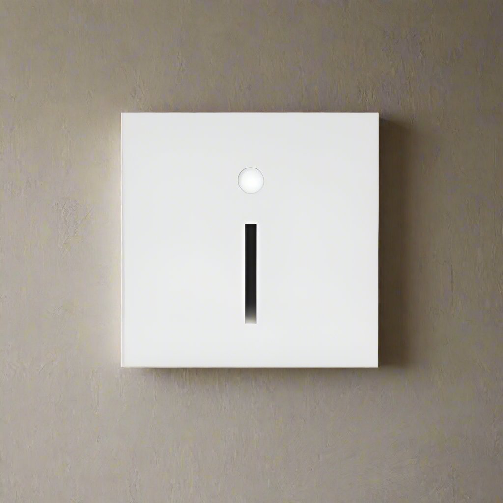 LumaNova LED-Wandlampe mit Bewegungssensor, langlebige Aluminium-Flurleuchte