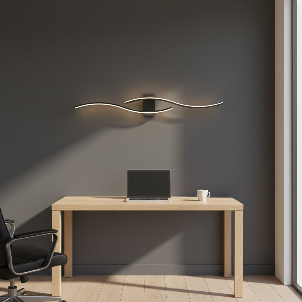 NovaLume Lampa ścienna dekoracyjna nowoczesna wewnętrzna oprawa LED
