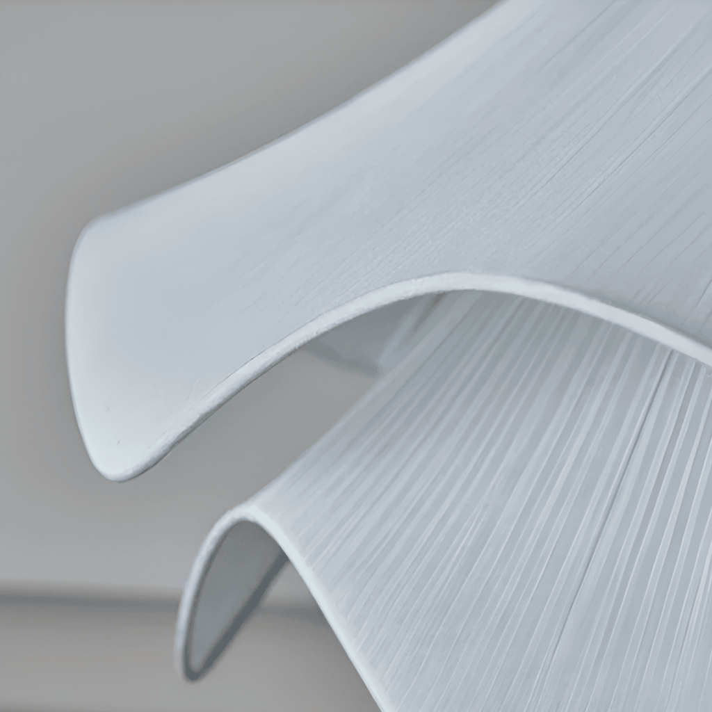 Lustră LED din material textil pentru montaj pe tavan, pentru spații de locuit