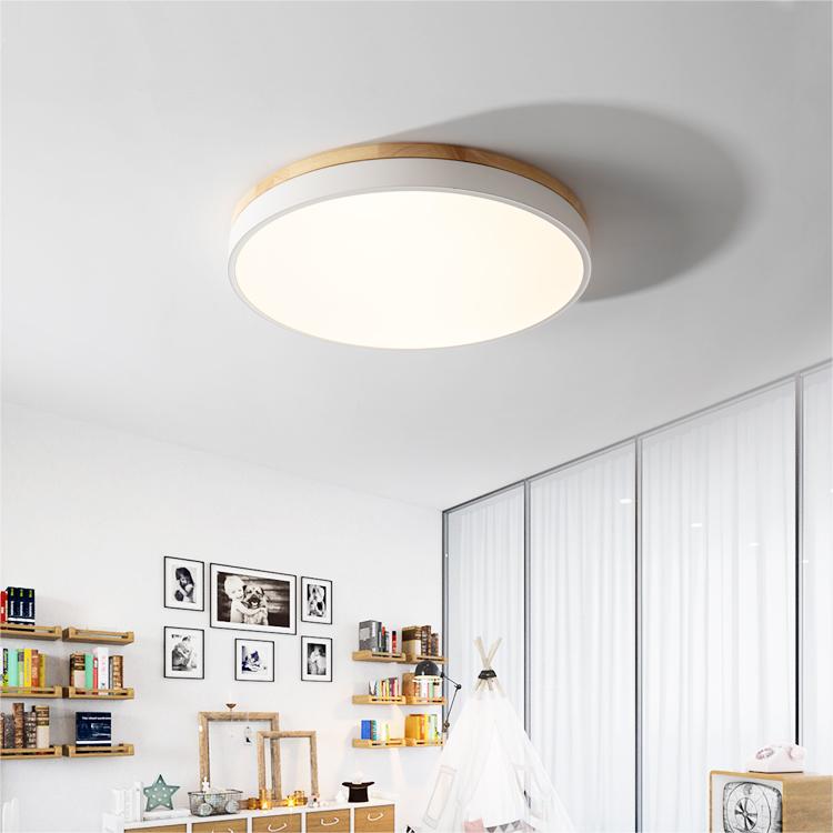 12-Inch LED Ceiling Light With Layered Ring Frame, Flush Mount