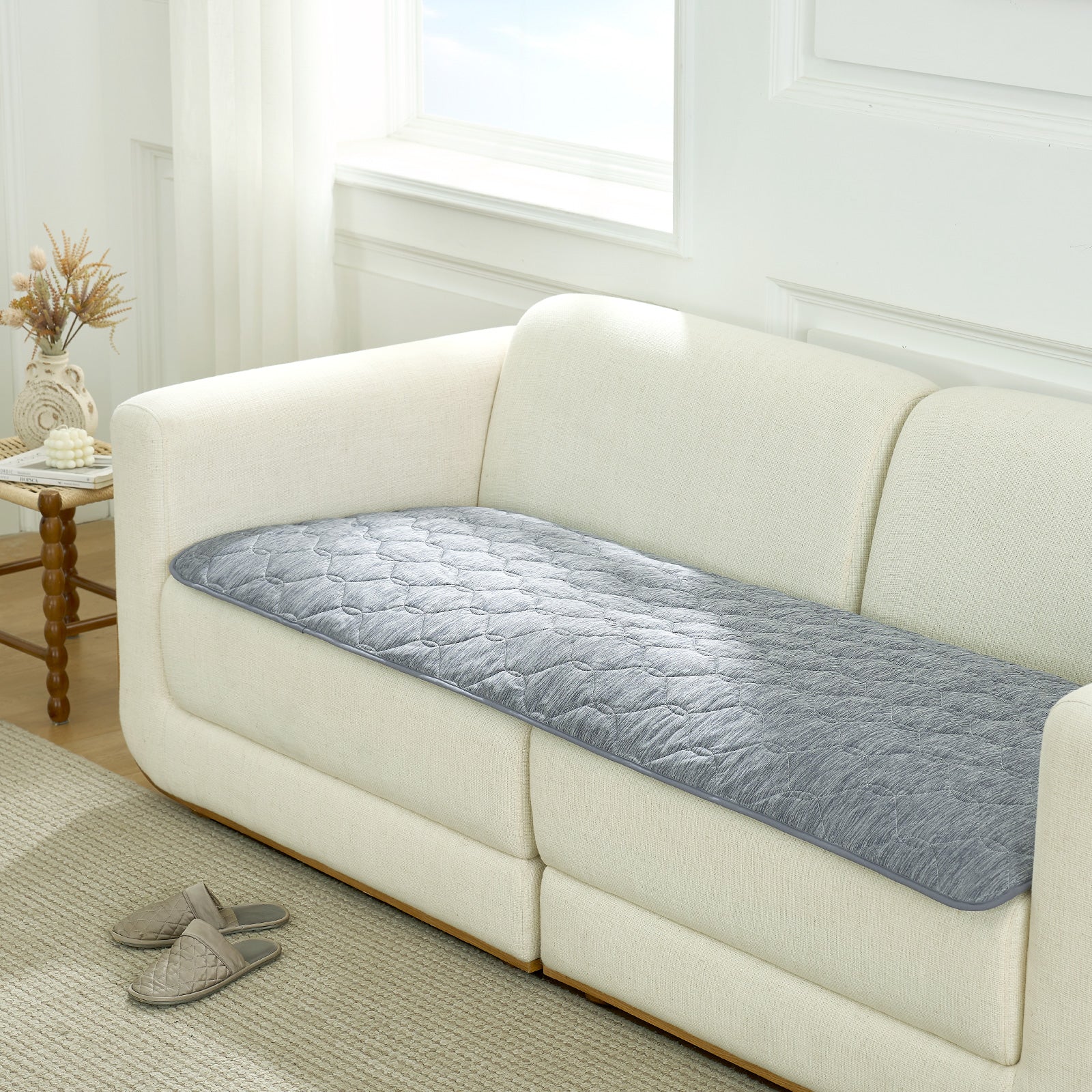 Leakproof Pet Couch Cover with Qmax Cooling Technology | Durable & Waterproof Sofa Protector for Stress-Free Relaxation 11