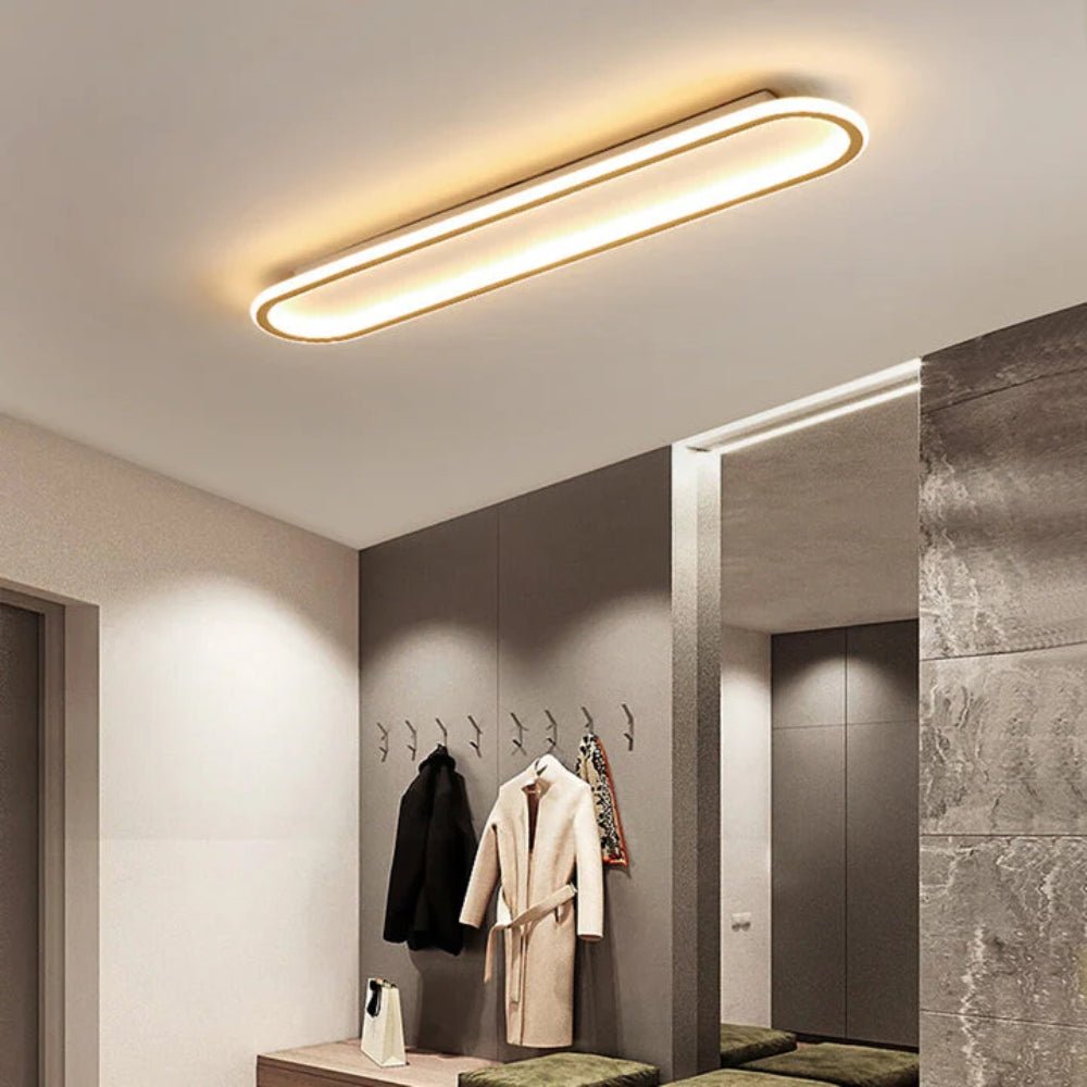 36palcové lineární LED stropní světlo do chodby s kovovým designem