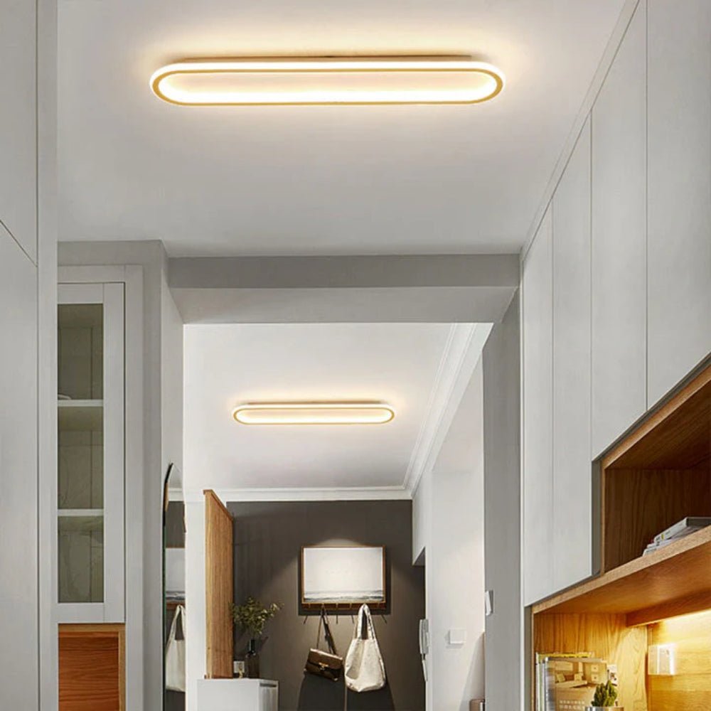 36palcové lineární LED stropní světlo do chodby s kovovým designem