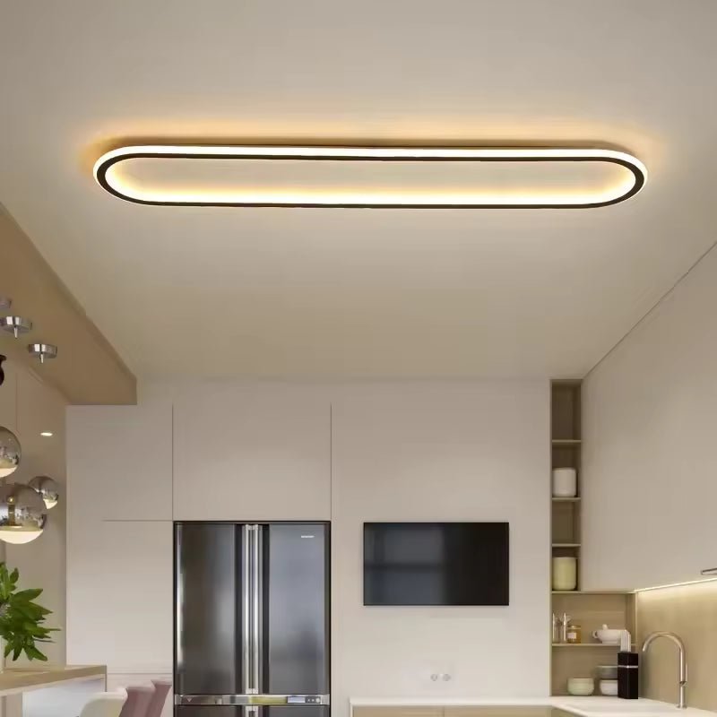 36palcové lineární LED stropní světlo do chodby s kovovým designem