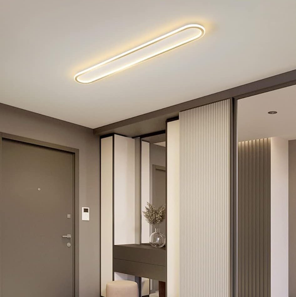 36palcové lineární LED stropní světlo do chodby s kovovým designem