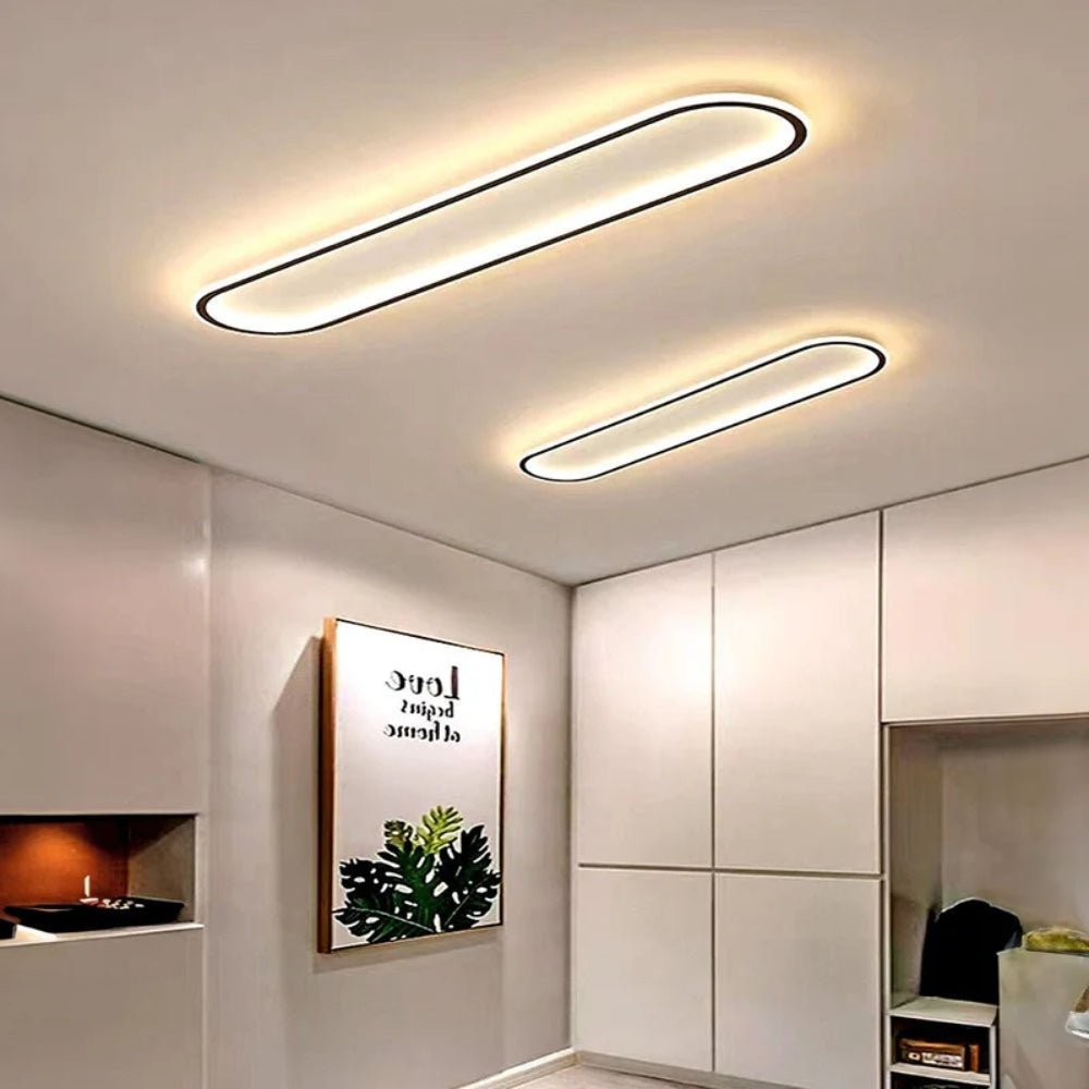 36palcové lineární LED stropní světlo do chodby s kovovým designem