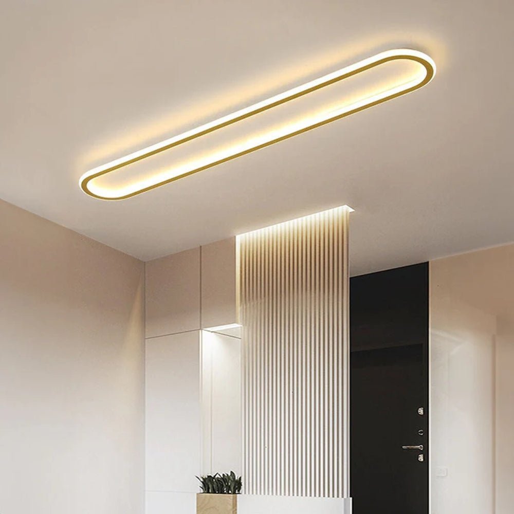 36palcové lineární LED stropní světlo do chodby s kovovým designem