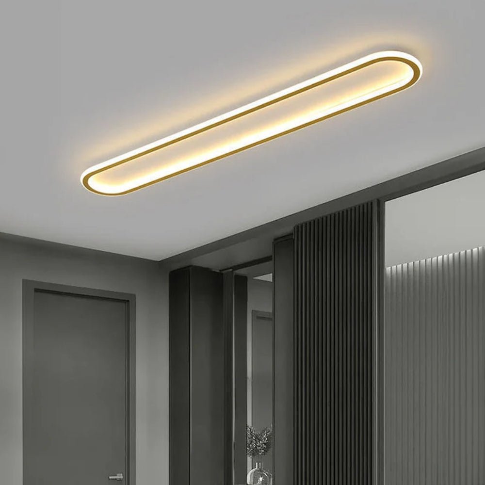36palcové lineární LED stropní světlo do chodby s kovovým designem