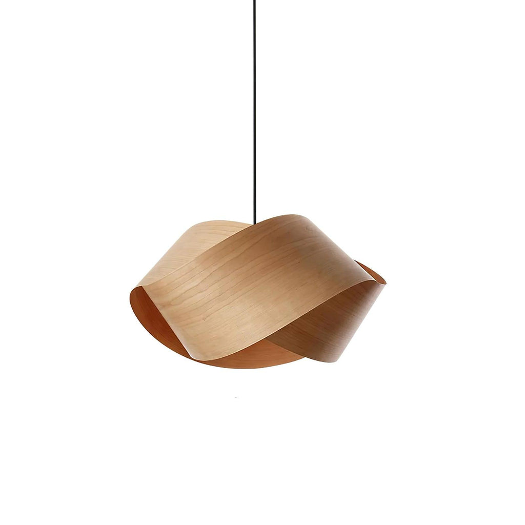 Elara Wood Grain Pendant Lamp for Dining Room Ambient Lighting