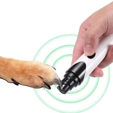 PawEase Lite Meuleuse Électrique Silencieuse Pour Ongles De Chiens Et Chats Douce Et Sûre