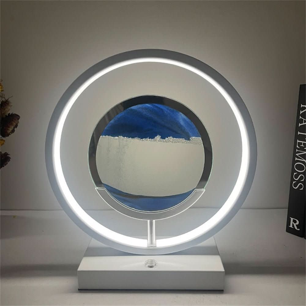 NovaGlow 3D LED Sandkunstlampe med USB-strøm for avslapningsentusiaster