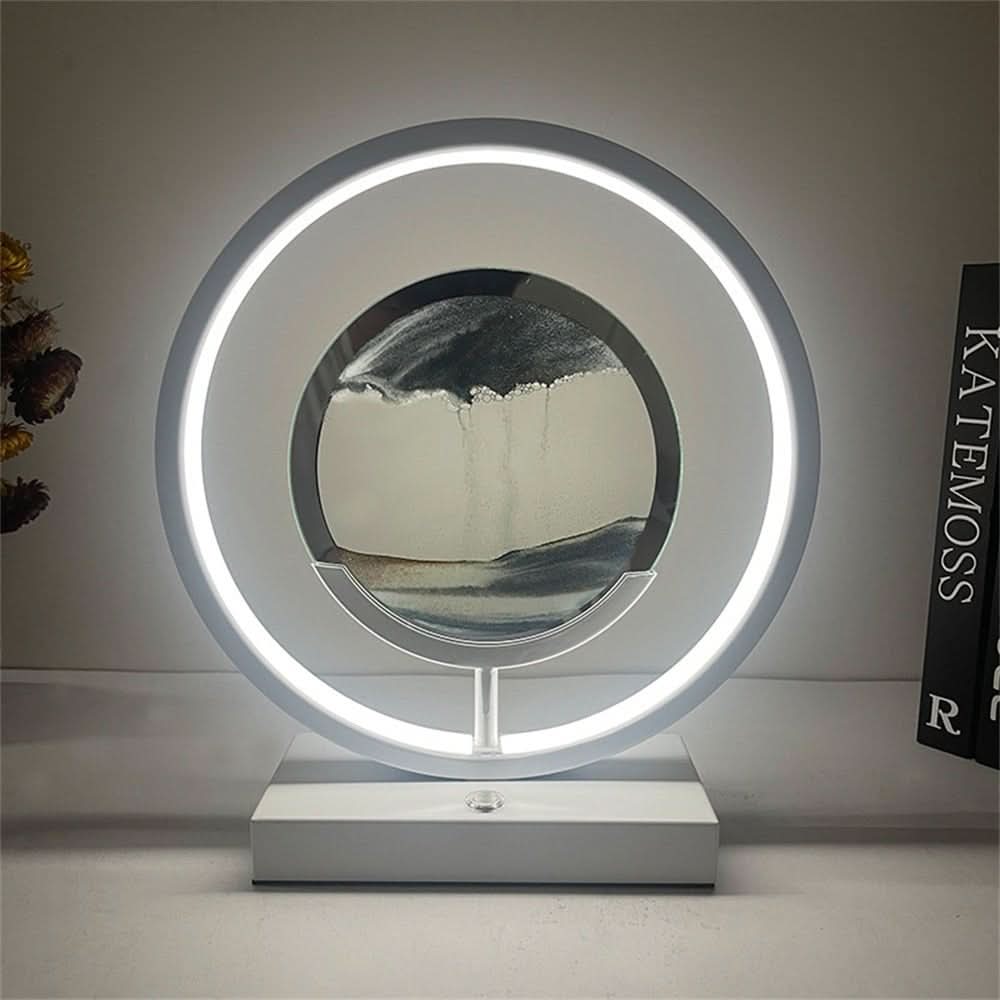 NovaGlow 3D LED Sandkunstlampe med USB-strøm for avslapningsentusiaster