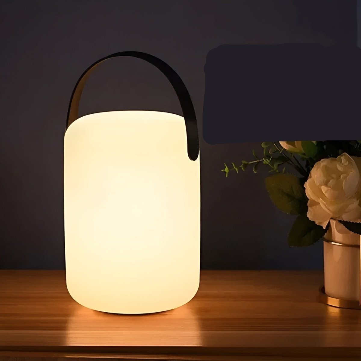 RADIANTA bordlampe trådløs LED med 16 farver stemningsbelysning