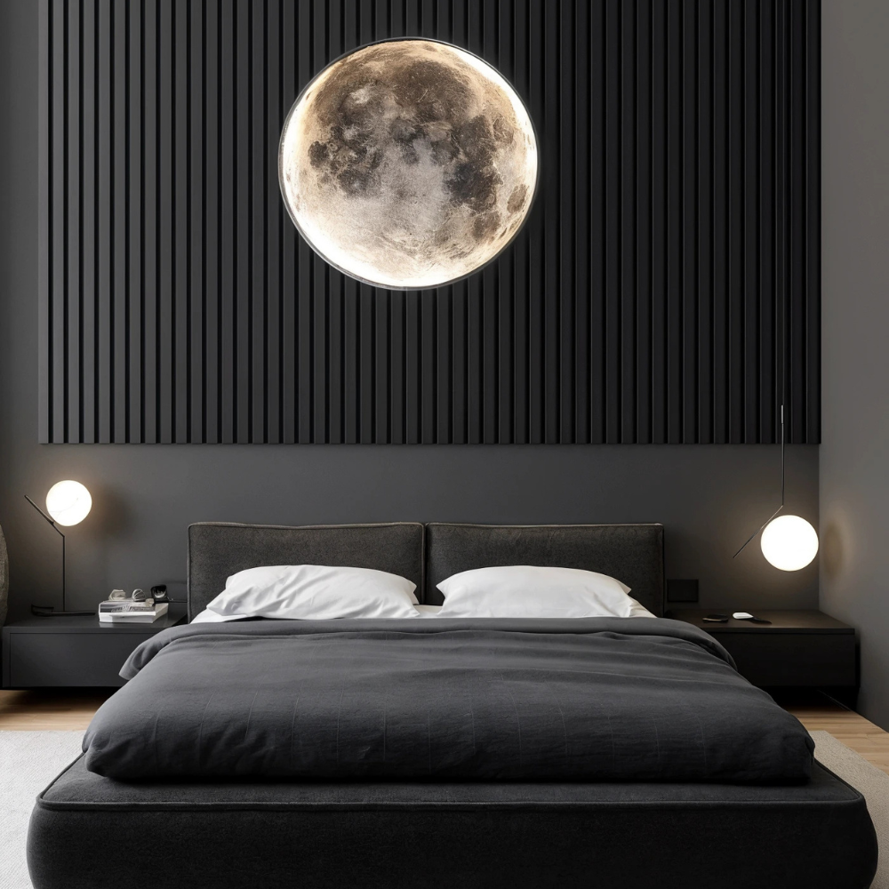 Lampe murale moderne et épurée Noctis Glow pour usage intérieur