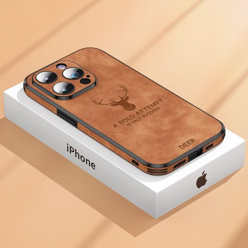 AureateGuard prémium bőr iPhone tok ütésvédelemmel szakembereknek