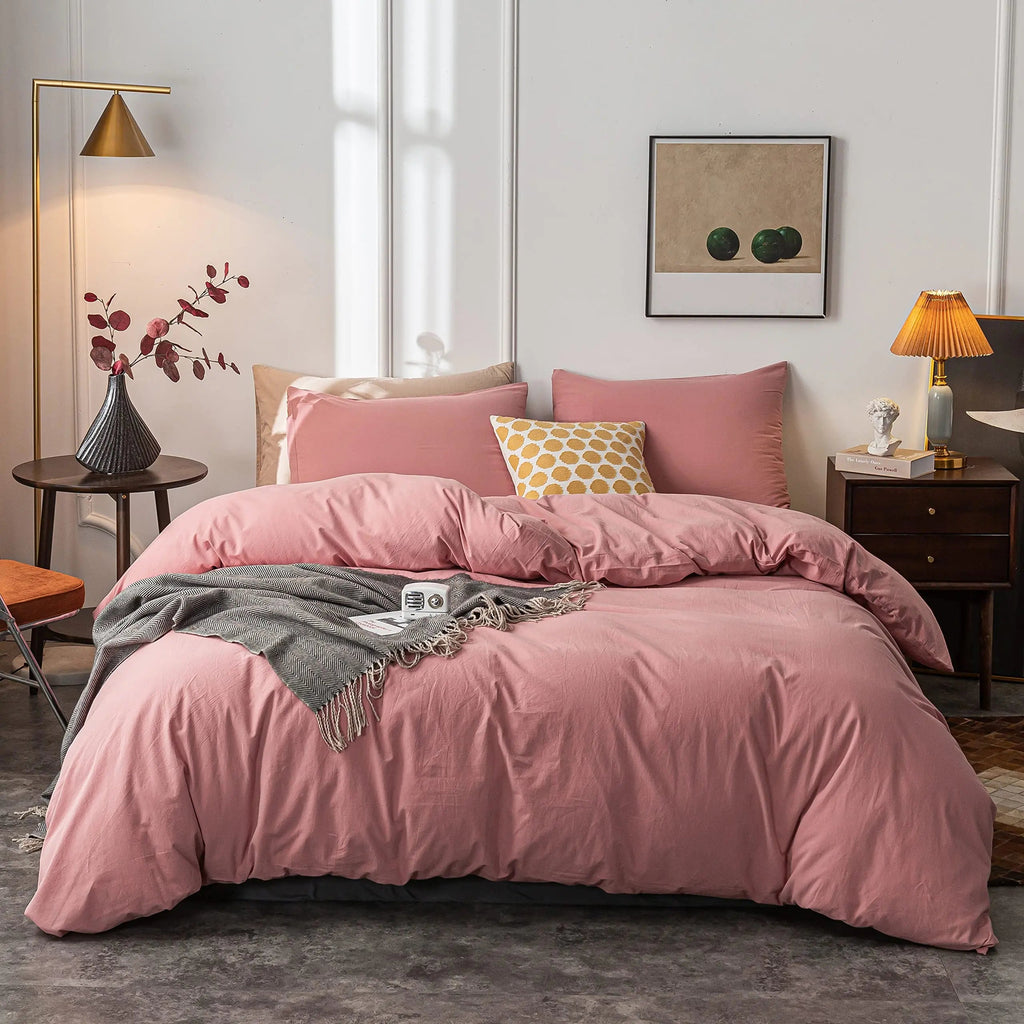 Luxury Microfiber Duvet Cover Set with Zipper Closure | Lightweight & Breathable Bedding for Year-Round Comfort 3