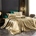 Luxury Mulberry Silk Bedding Set | 4-Piece Duvet Covers & Pillowcases for Ultimate Comfort 1