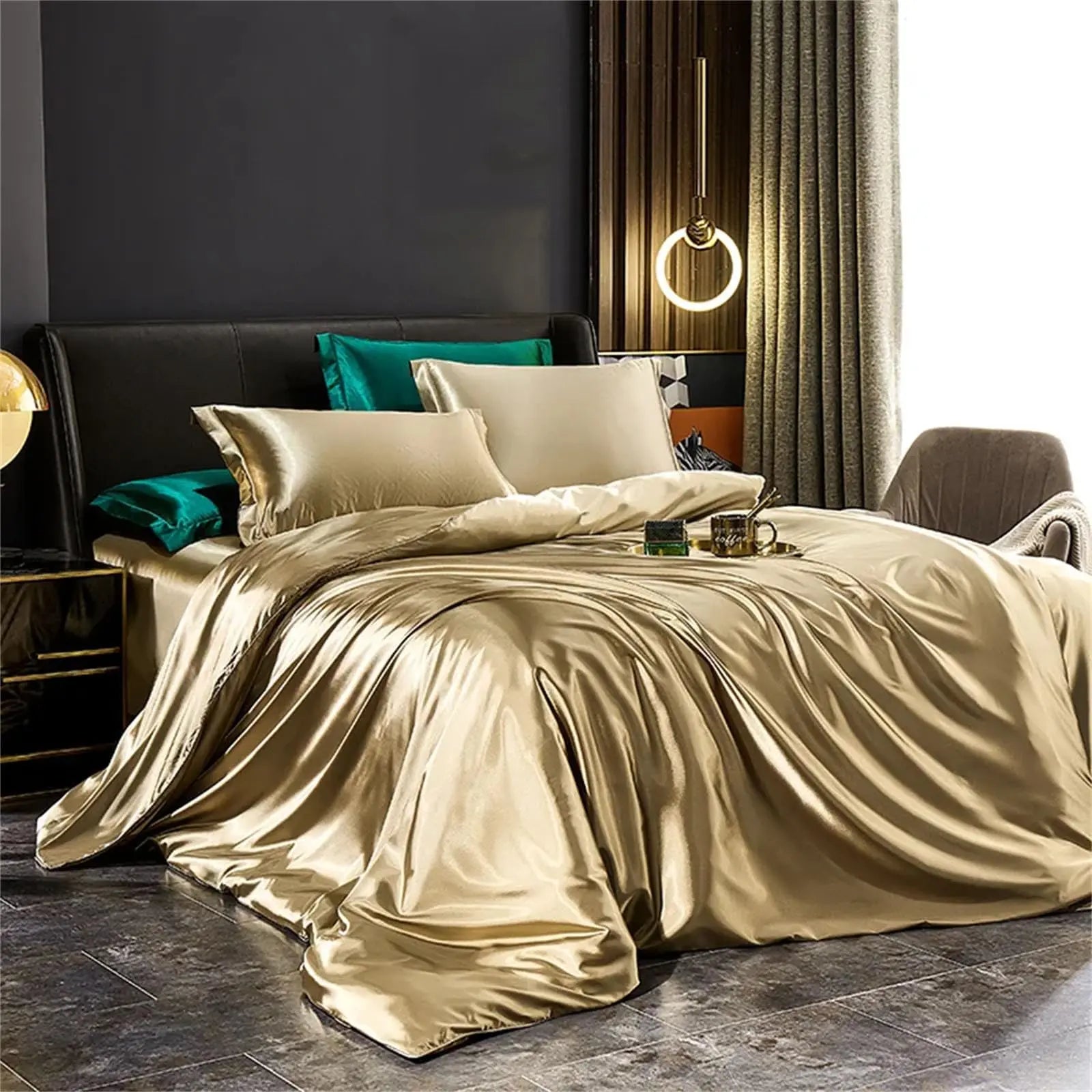 Luxury Mulberry Silk Bedding Set | 4-Piece Duvet Covers & Pillowcases for Ultimate Comfort 1