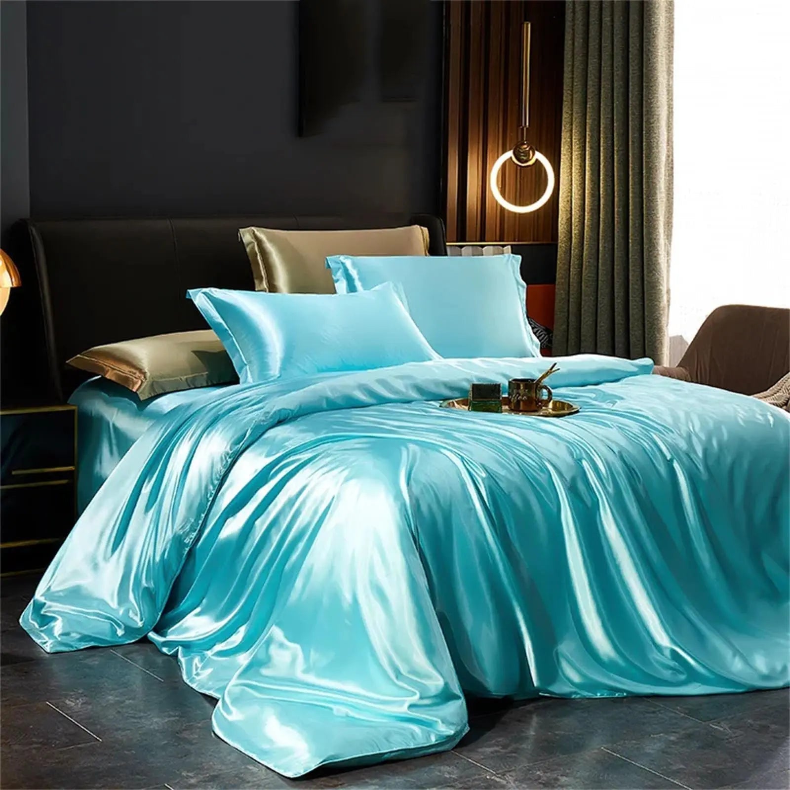 Luxury Mulberry Silk Bedding Set | 4-Piece Duvet Covers & Pillowcases for Ultimate Comfort 7