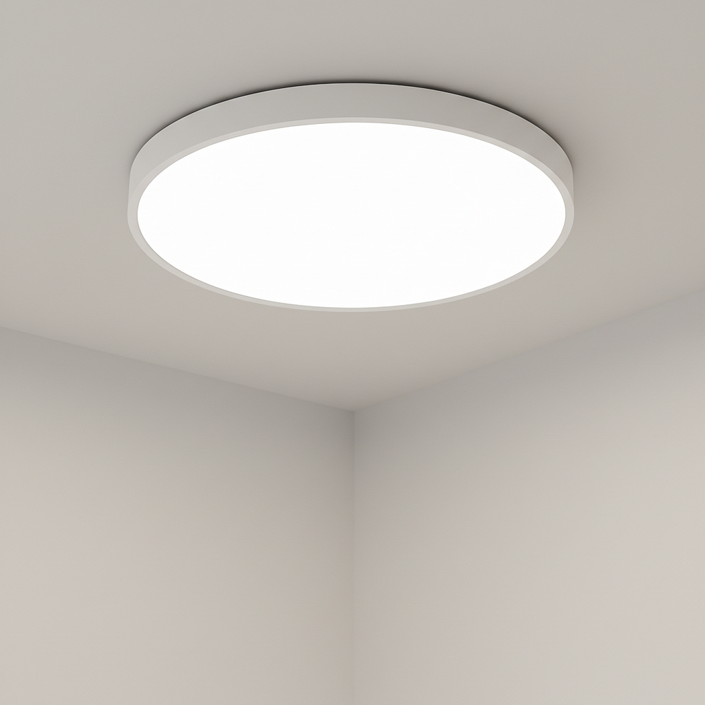 NovaLume Ultra-Thin Ceiling Flush Mount With Integrated Light Surface