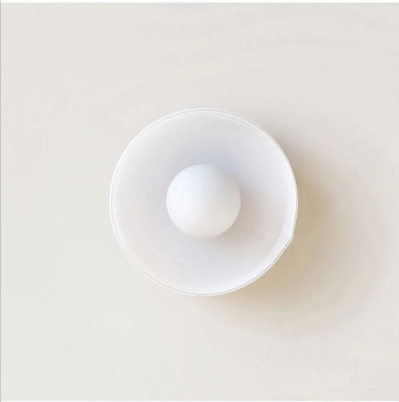 LumaGlint nordická skleněná stropní lampa pro moderní domovy s teplou atmosférou