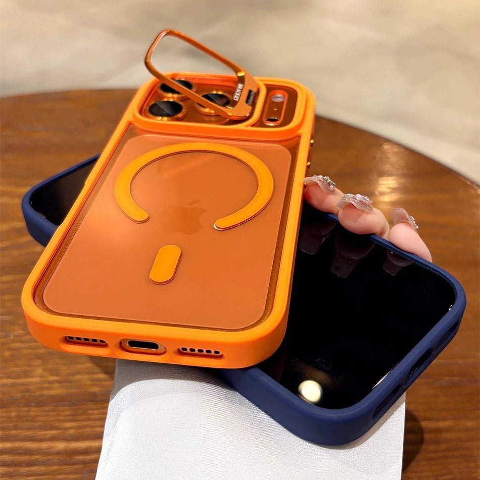 Pouzdro GuardGrip MagSafe pro iPhone s nárazuvzdorným rámem a popruhem na nošení