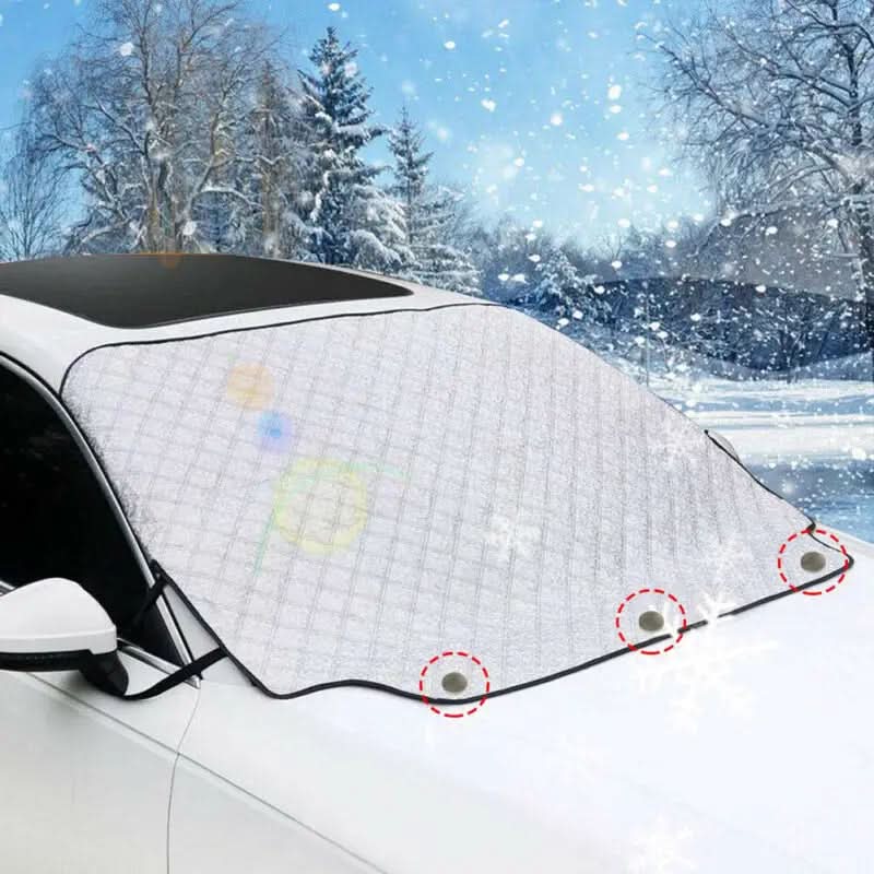 FrostGuard Magnetic Windshield Cover For Sedans, SUVs And Vans