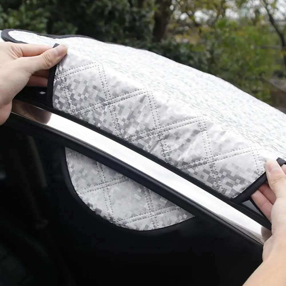 FrostGuard Magnetic Windshield Cover For Sedans, SUVs And Vans