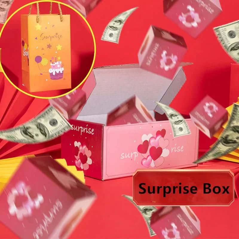 AmorBox Caixa de Memórias Pop-up Artesanal Presente de Recordação para Casais