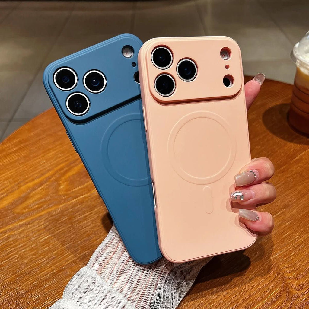 NovaGuard magnetický měkký silikonový obal pro iPhone 17 s bezpečným úchopem