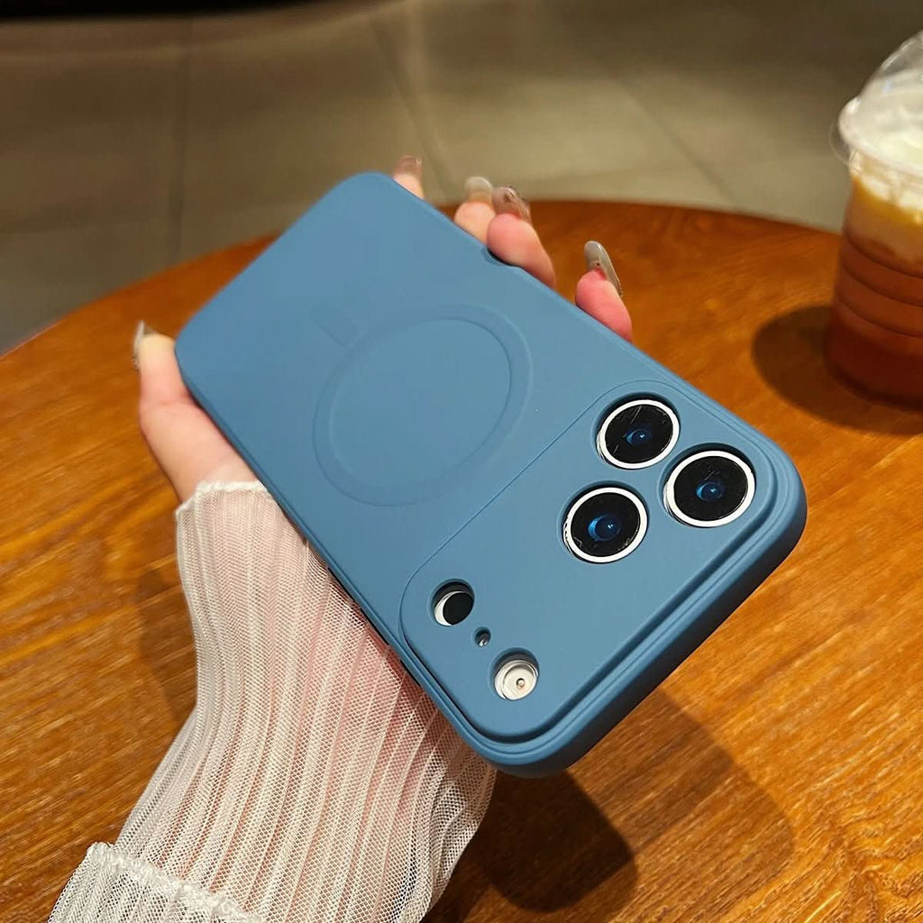 NovaGuard magnetický měkký silikonový obal pro iPhone 17 s bezpečným úchopem