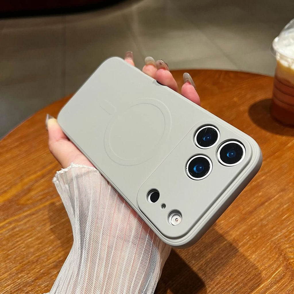 NovaGuard magnetický měkký silikonový obal pro iPhone 17 s bezpečným úchopem