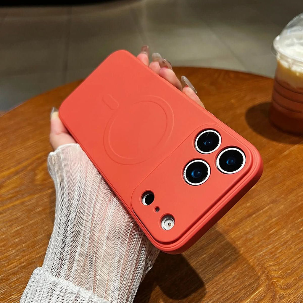 NovaGuard magnetický měkký silikonový obal pro iPhone 17 s bezpečným úchopem
