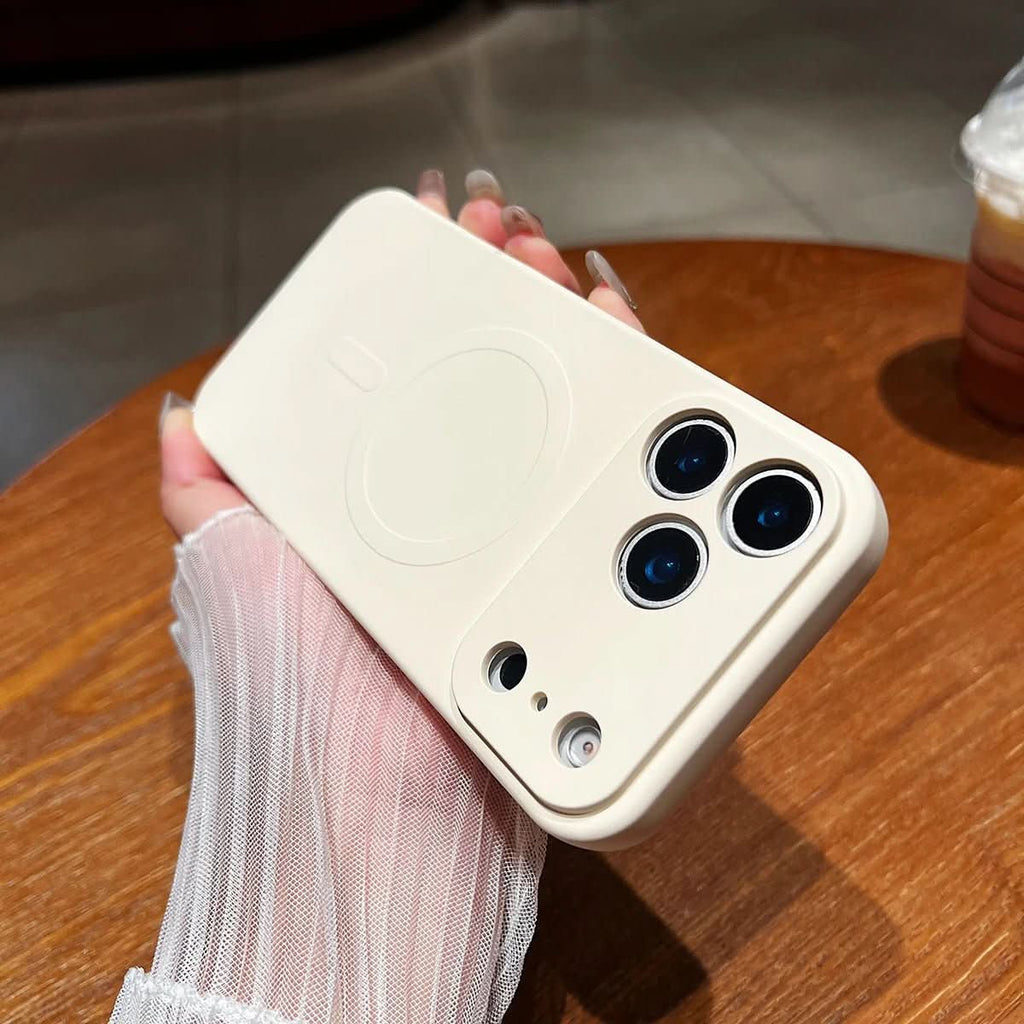 NovaGuard magnetický měkký silikonový obal pro iPhone 17 s bezpečným úchopem
