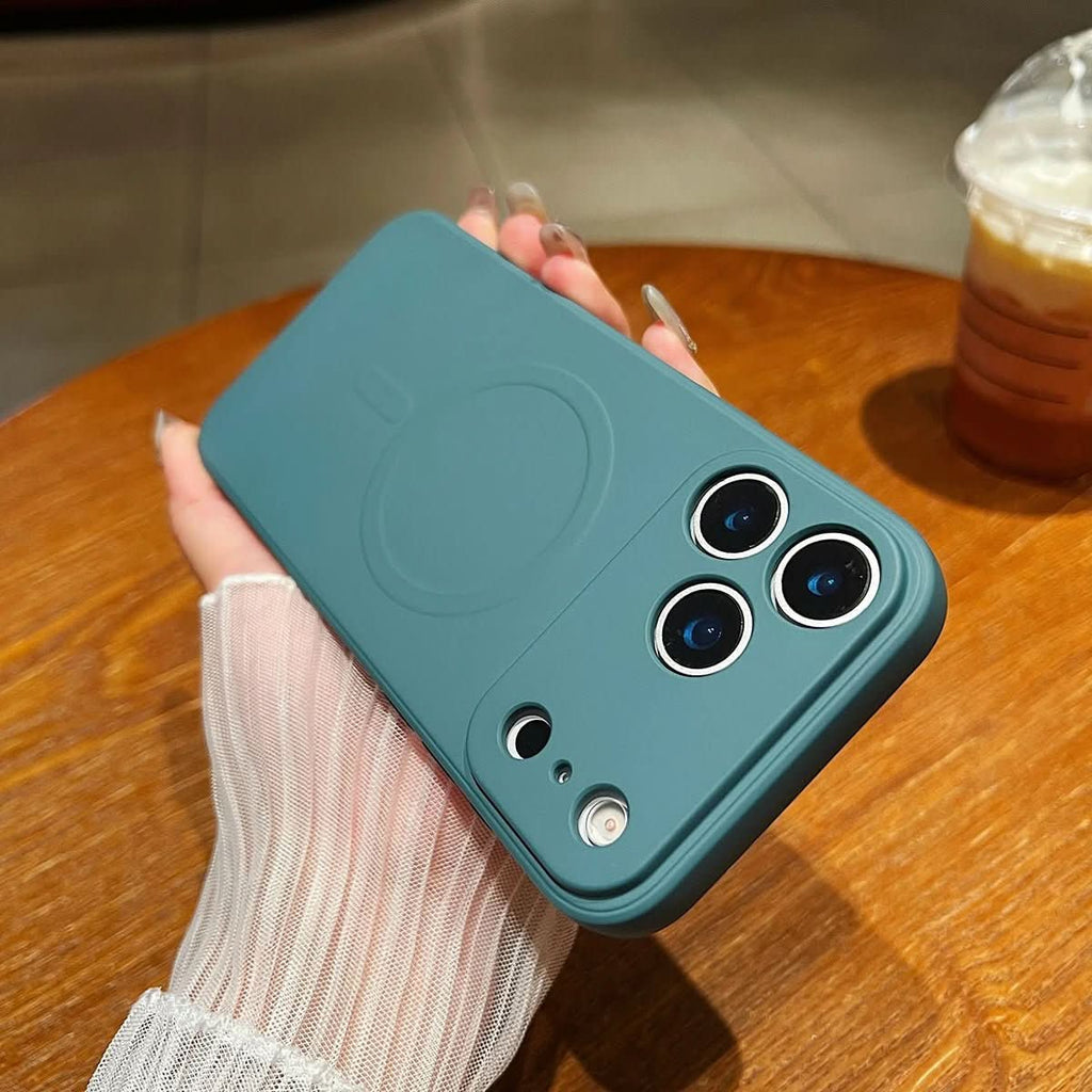 NovaGuard magnetický měkký silikonový obal pro iPhone 17 s bezpečným úchopem