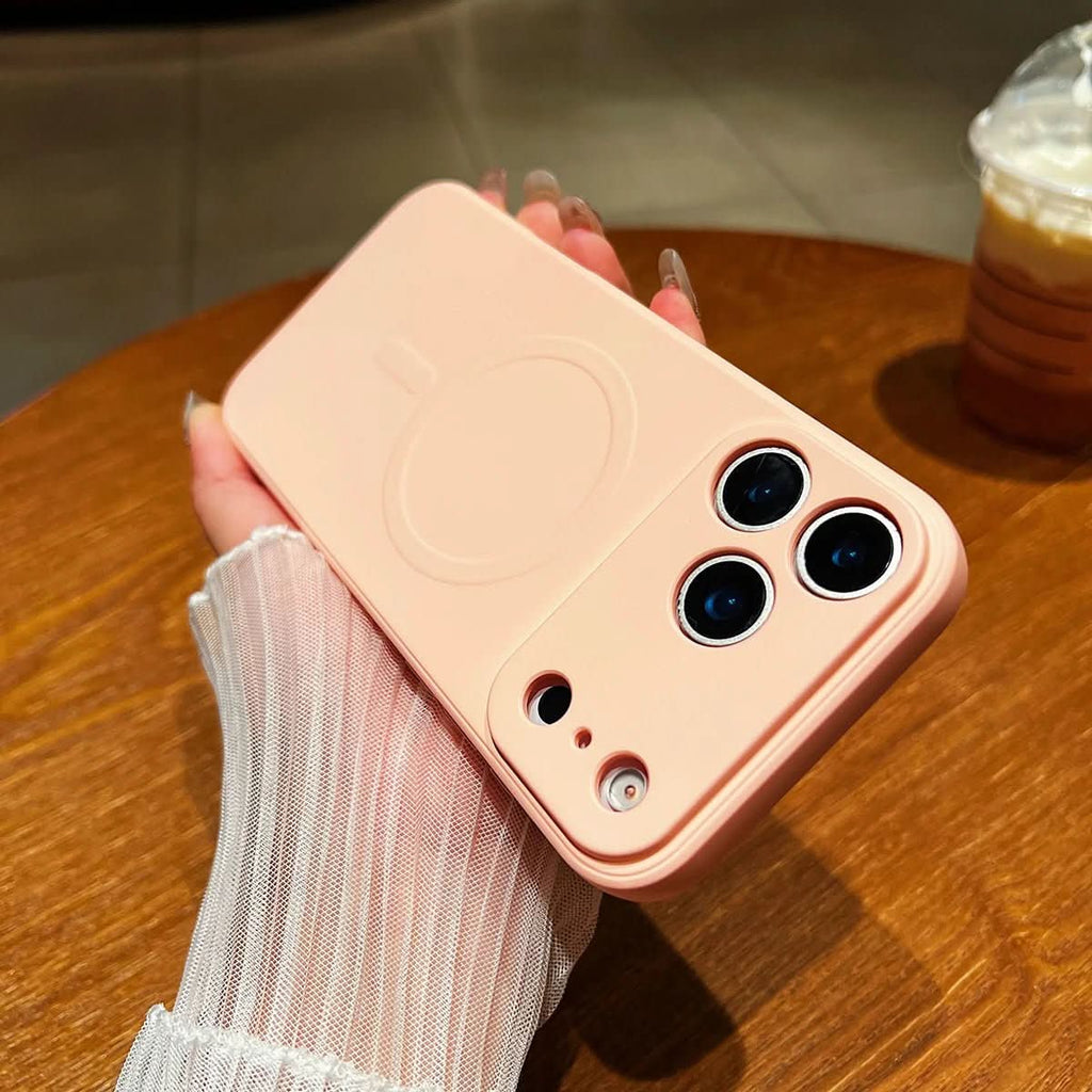 NovaGuard magnetický měkký silikonový obal pro iPhone 17 s bezpečným úchopem