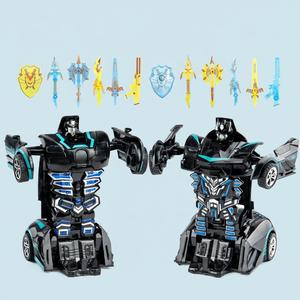 RoboNova Transformable Robot Sports Car For Kids 2 In 1 STEM Toy