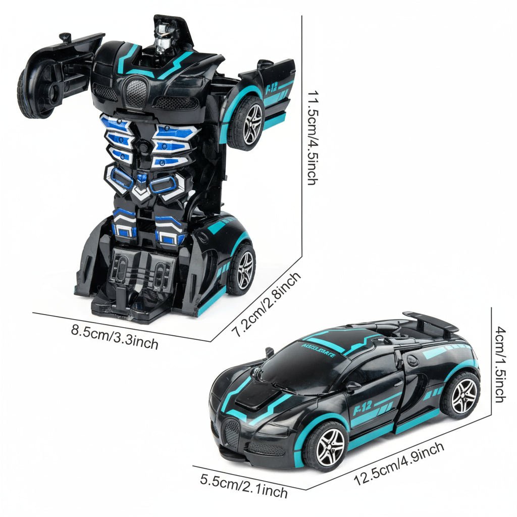 RoboNova Transformable Robot Sports Car For Kids 2 In 1 STEM Toy
