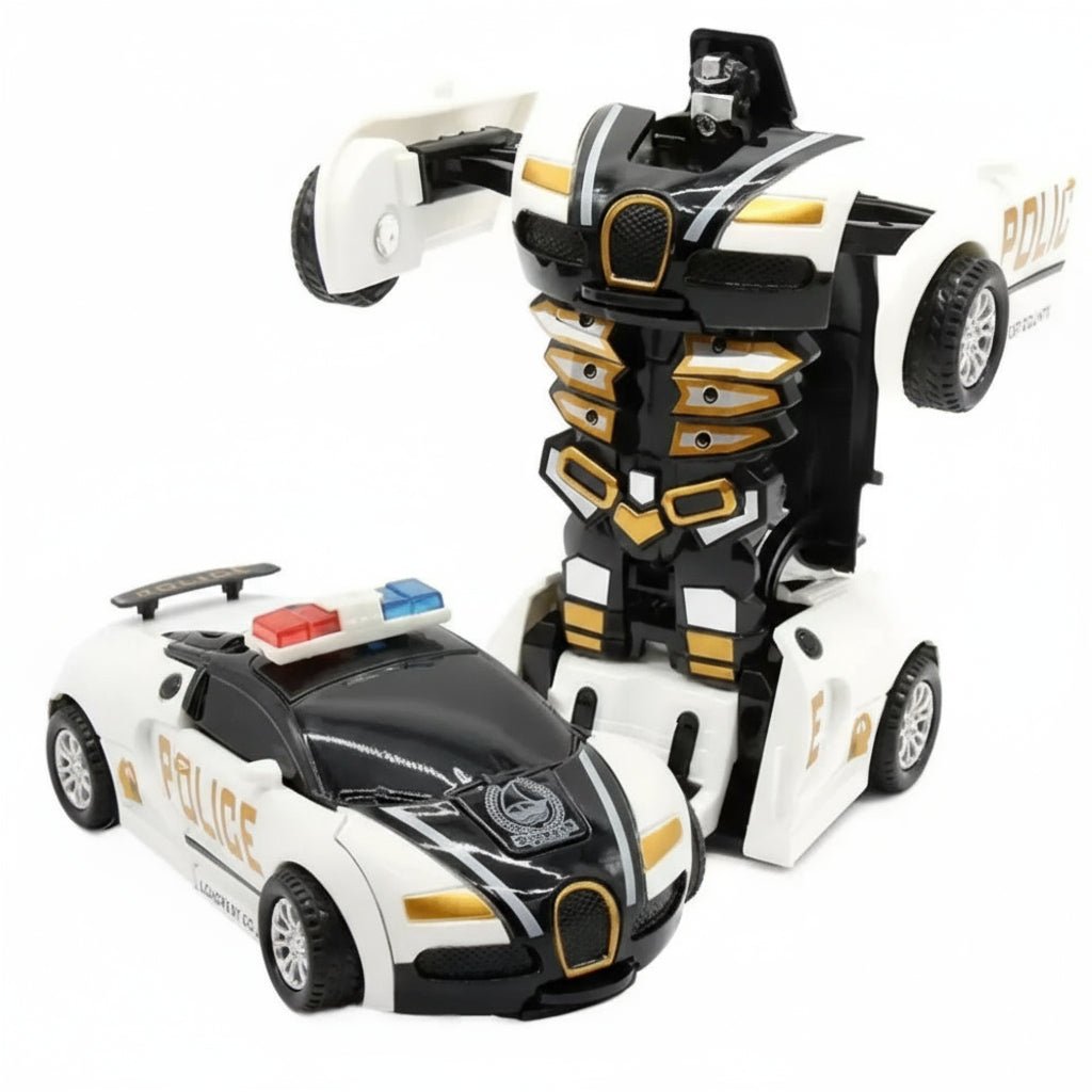 RoboNova Transformable Robot Sports Car For Kids 2 In 1 STEM Toy