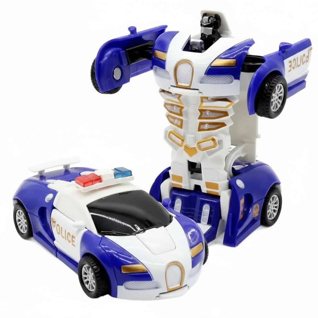 RoboNova Transformable Robot Sports Car For Kids 2 In 1 STEM Toy